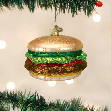 Old World Christmas Cheeseburger Ornament