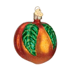 Old World Christmas Peach Ornament