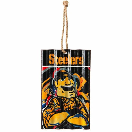 Pittsburgh Steelers Tin Ornament
